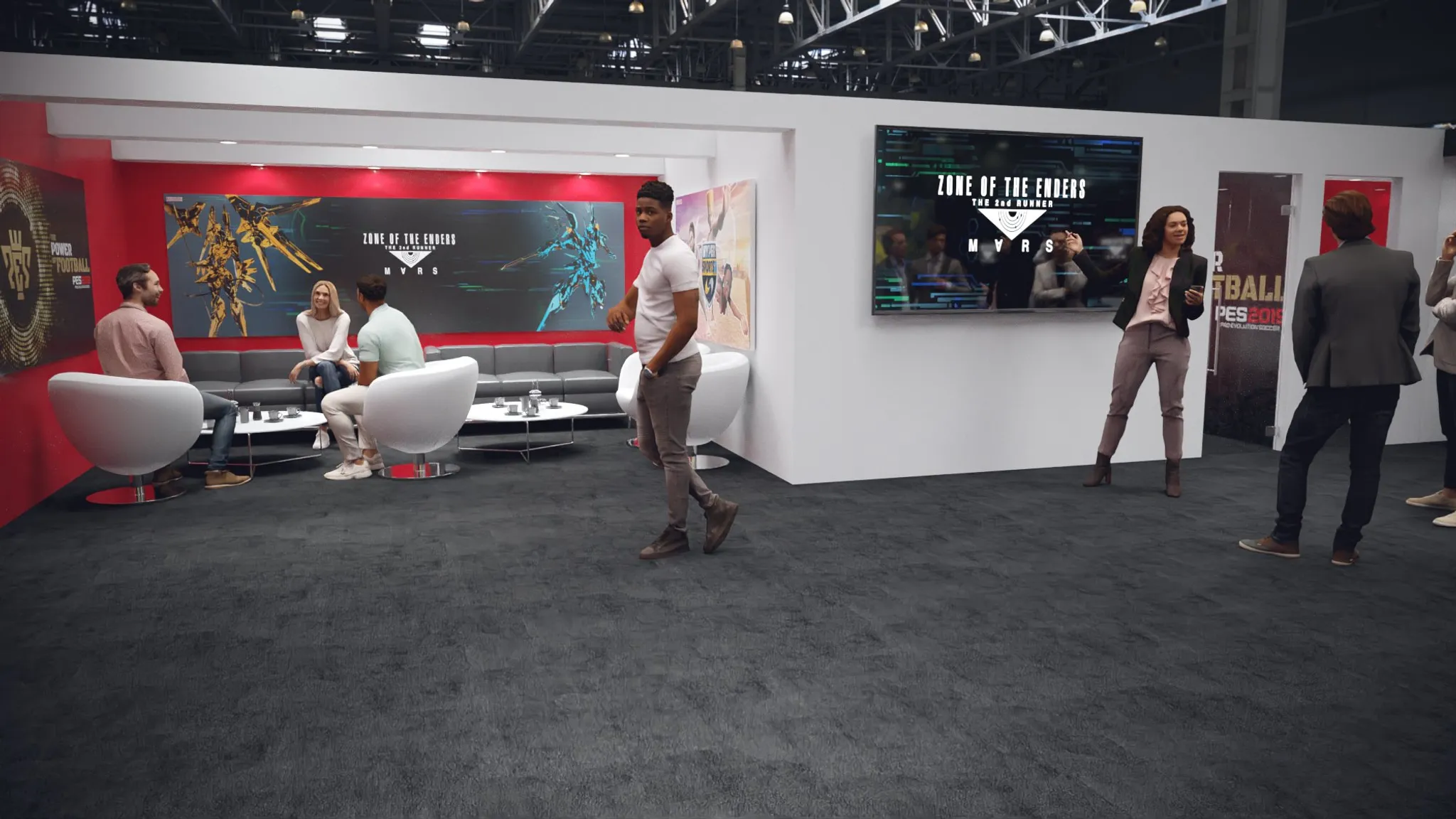 50x50 Île booth design by Reaction Space